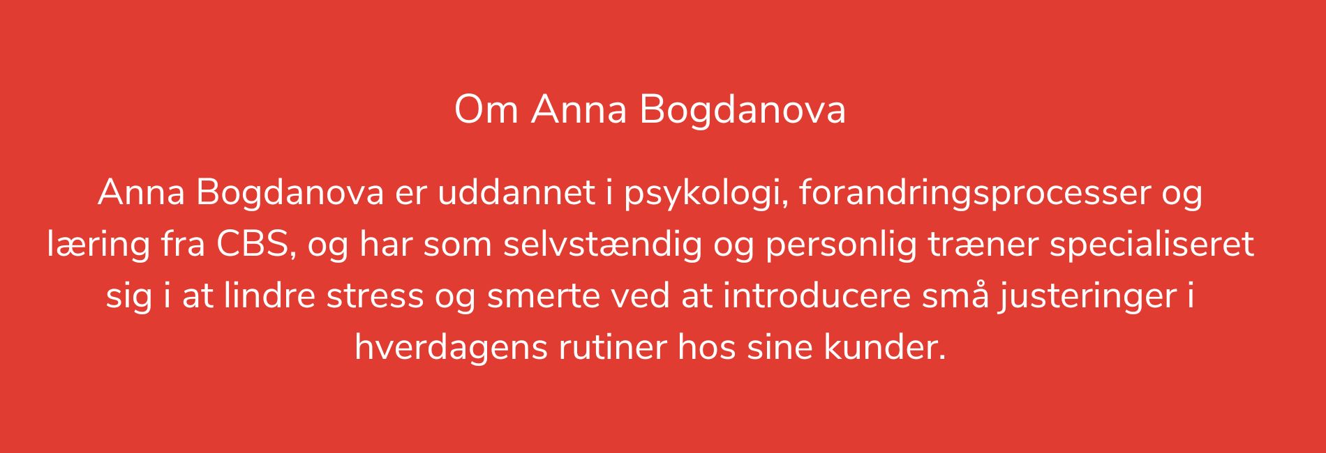 Om Anna Bogdanova